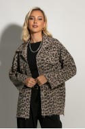 Jean jacket leopard print πούρο